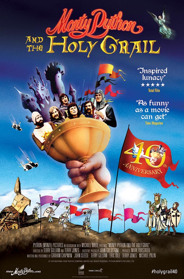 New 'Holy Grail' 40th Anniversary Poster Unveiled News